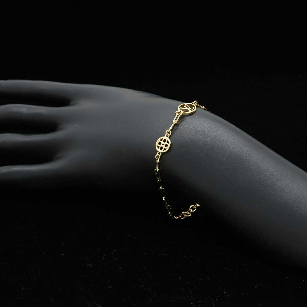 LOUIS VUITTON Brown Monogram Charm Bracelet - Picture 6 of 6